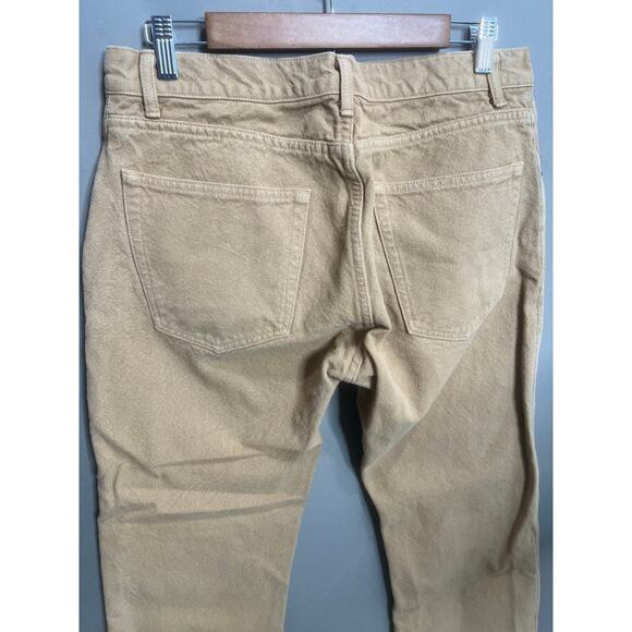 Billy Reid Khaki Pants Mens 32 Beige USA Panel Cotton Casual Work Pockets - Picture 7 of 10
